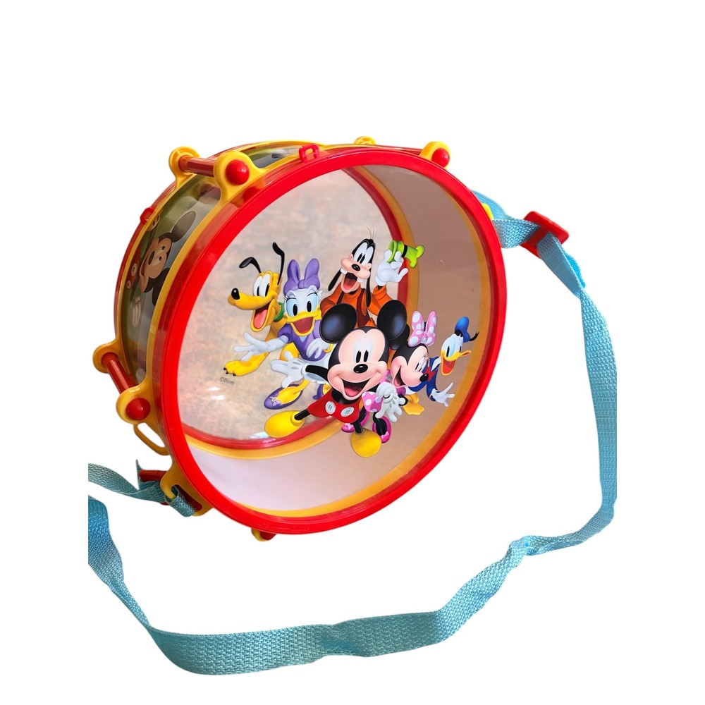 Disney Mickey‎ Mouse Clubhouse Themed Toy Drum with Neck Strap